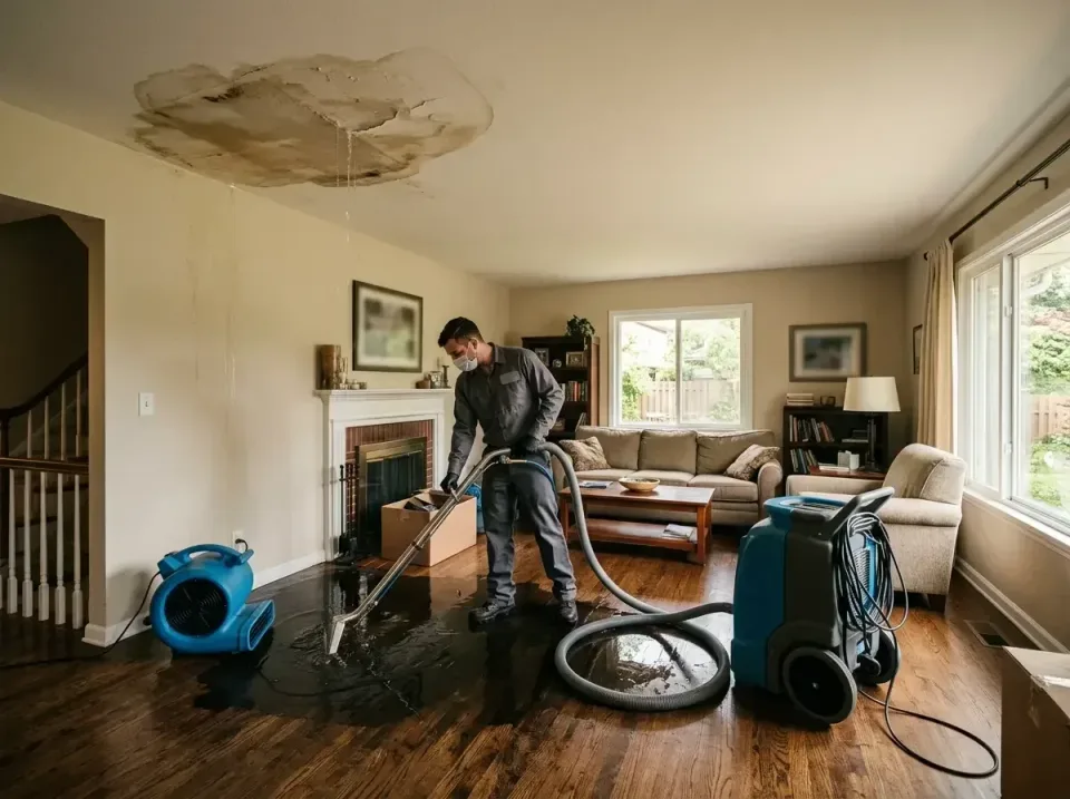 attic-pipe-burst-ceiling-drip-008 — frequently asked questions, Water Damage Restoration & Carpet Care in Lake Odessa, MI